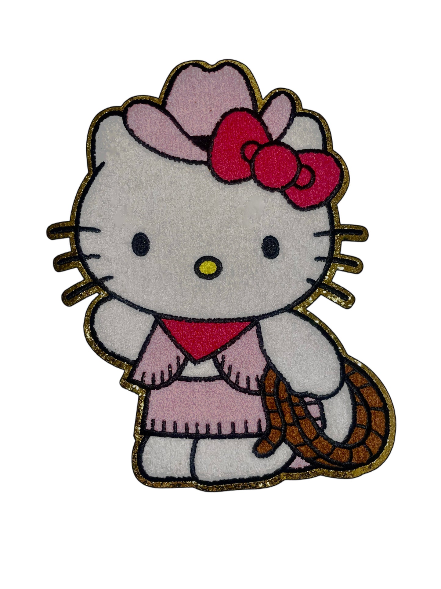 Cowgirl Kitty - Chenille Patch