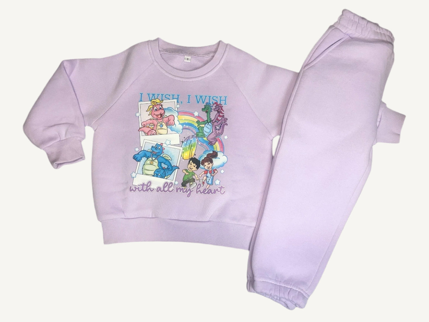 Kids Sweat Set - Light Purple