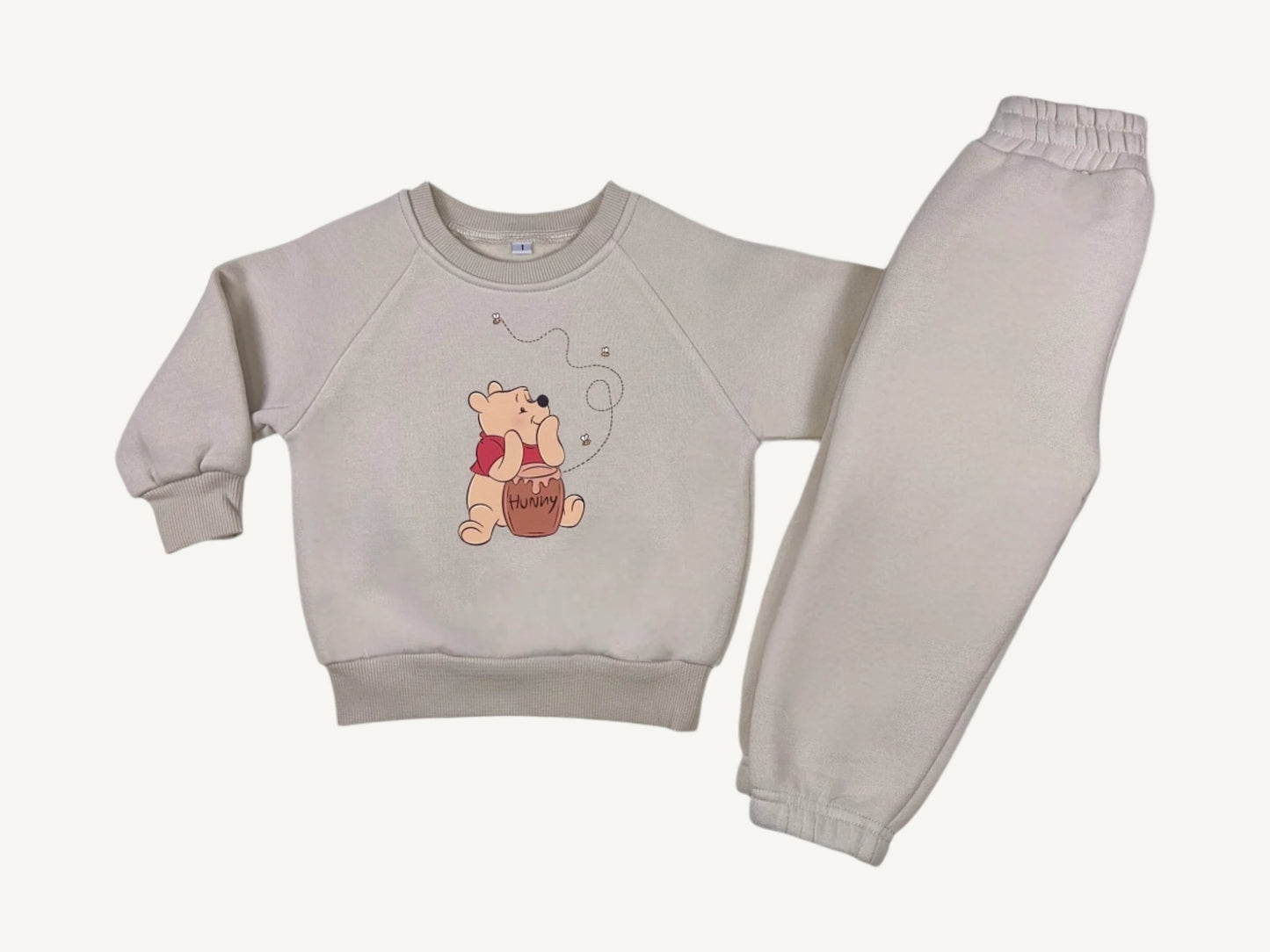 Kids Sweat Set - Cream