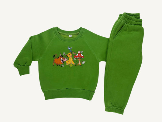 Kids Sweat Set - Green