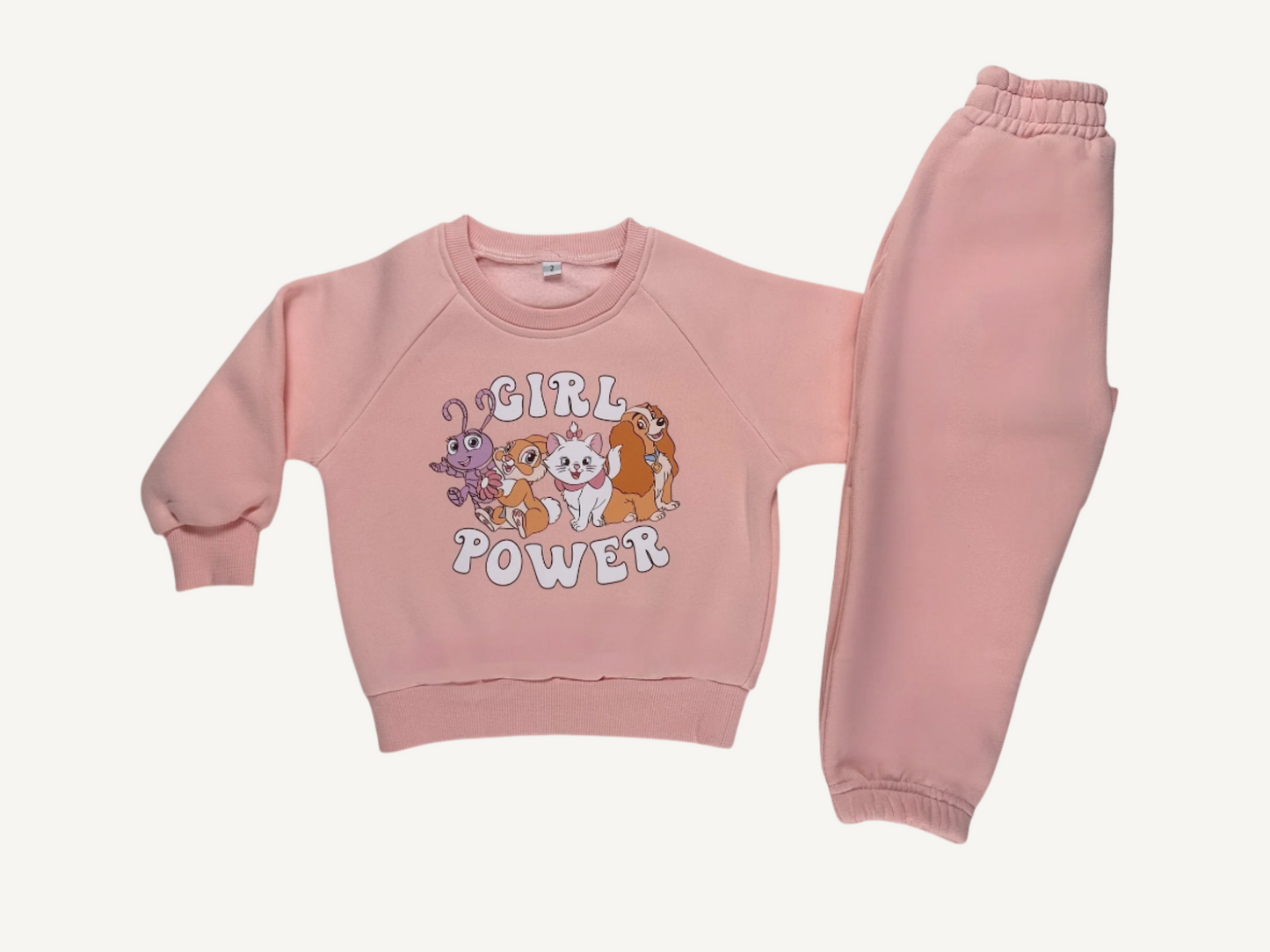 Kids Sweat Set - Creamsicle