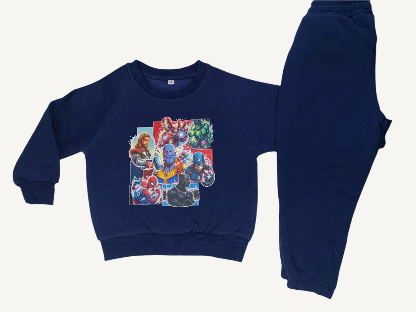 Kids Sweat Set - Navy