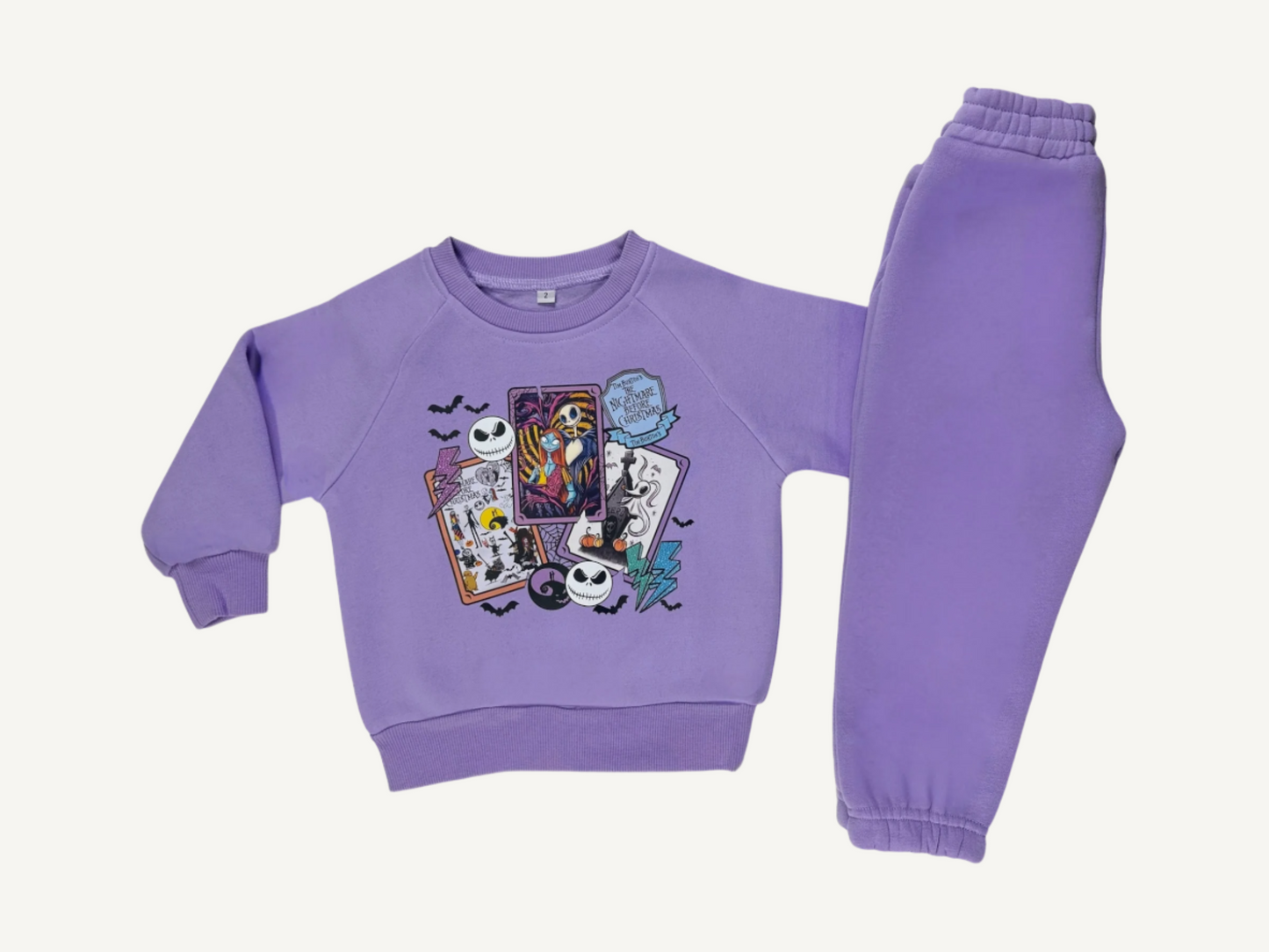 Kids Sweat Set - Purple