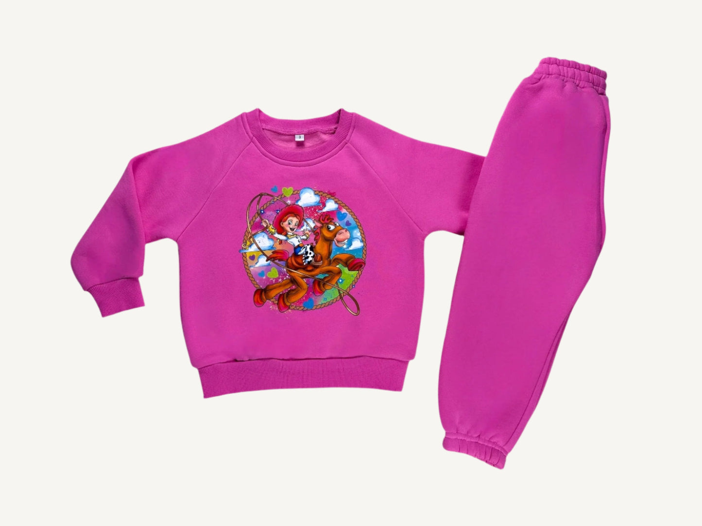 Kids Sweat Set - Pink