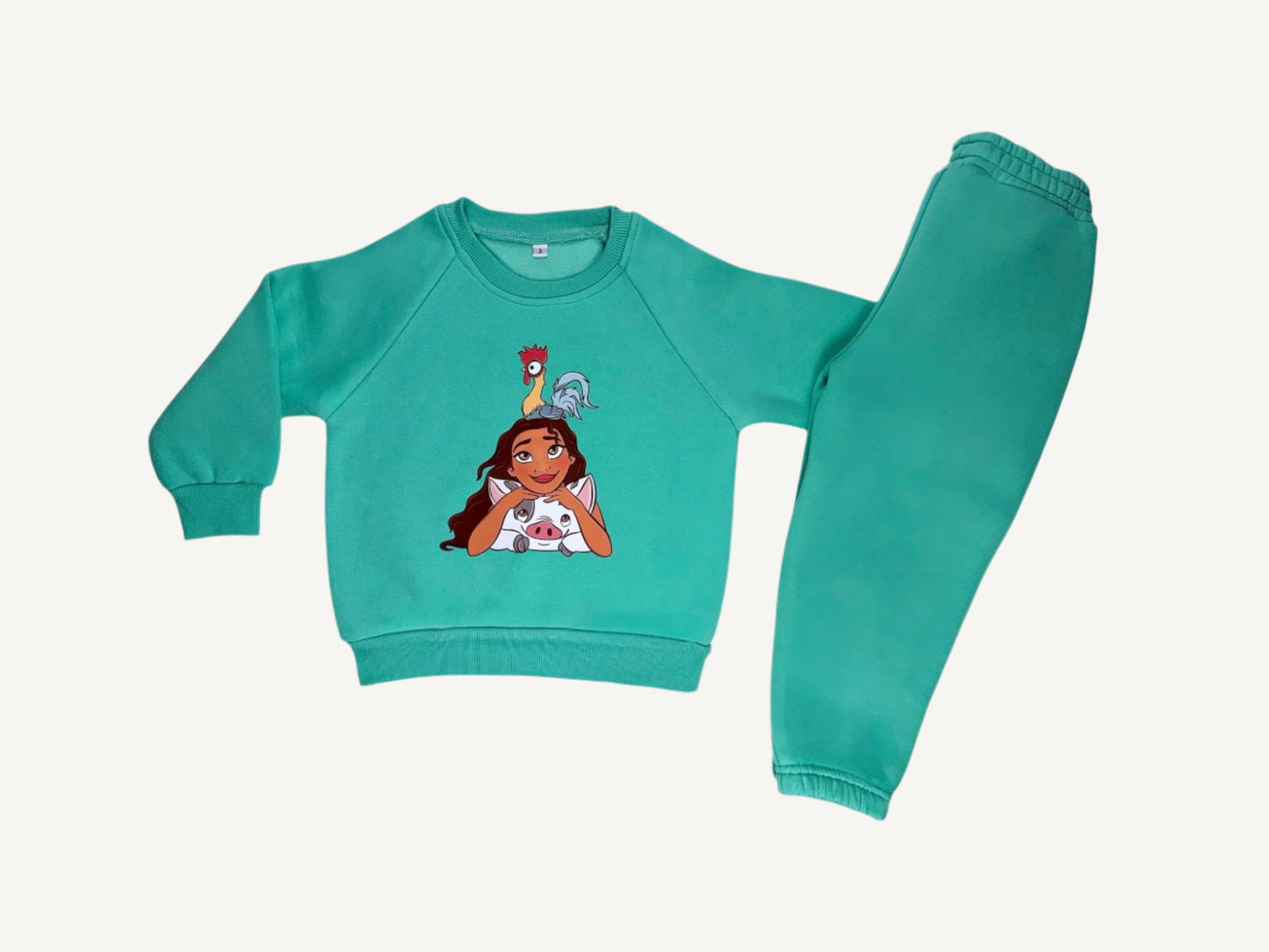 Kids Sweat Set - Turquoise